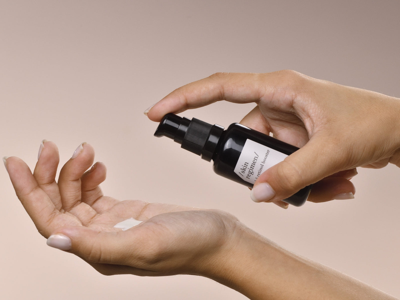 skin regimen retinol booster texture shot