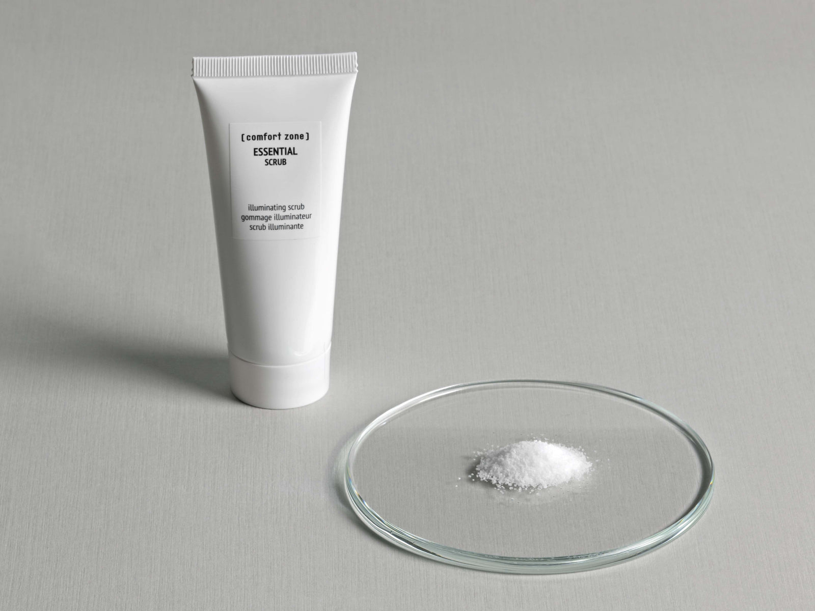 comfort zone essential face scrub
