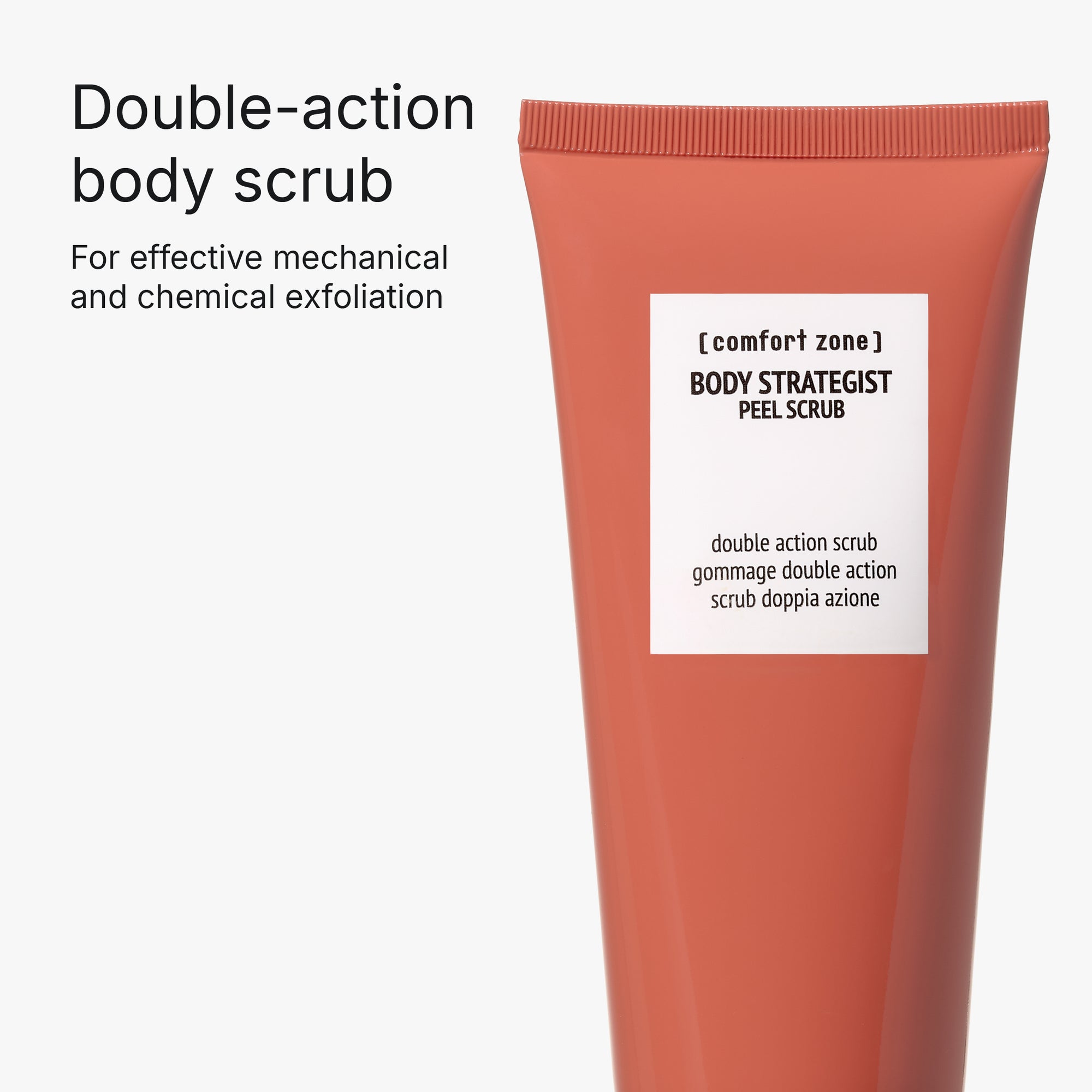 Comfort Zone: Body Strategist Peel Scrub Double-action scrub-8004608502104
