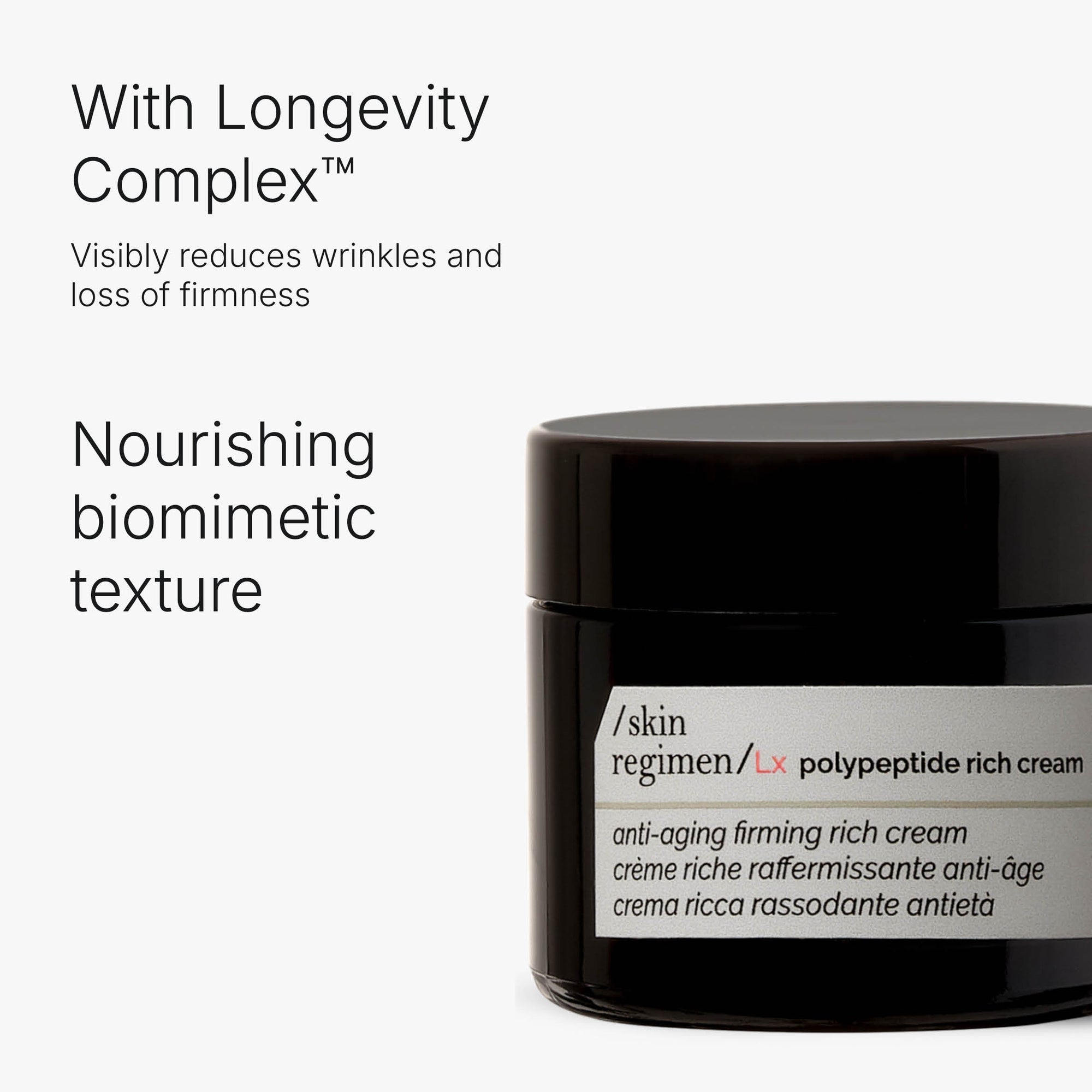 Comfort Zone: Skin Regimen Lx Polypeptide Rich Cream   Anti-Aging Firming Rich Cream<br>  -8004608522454
