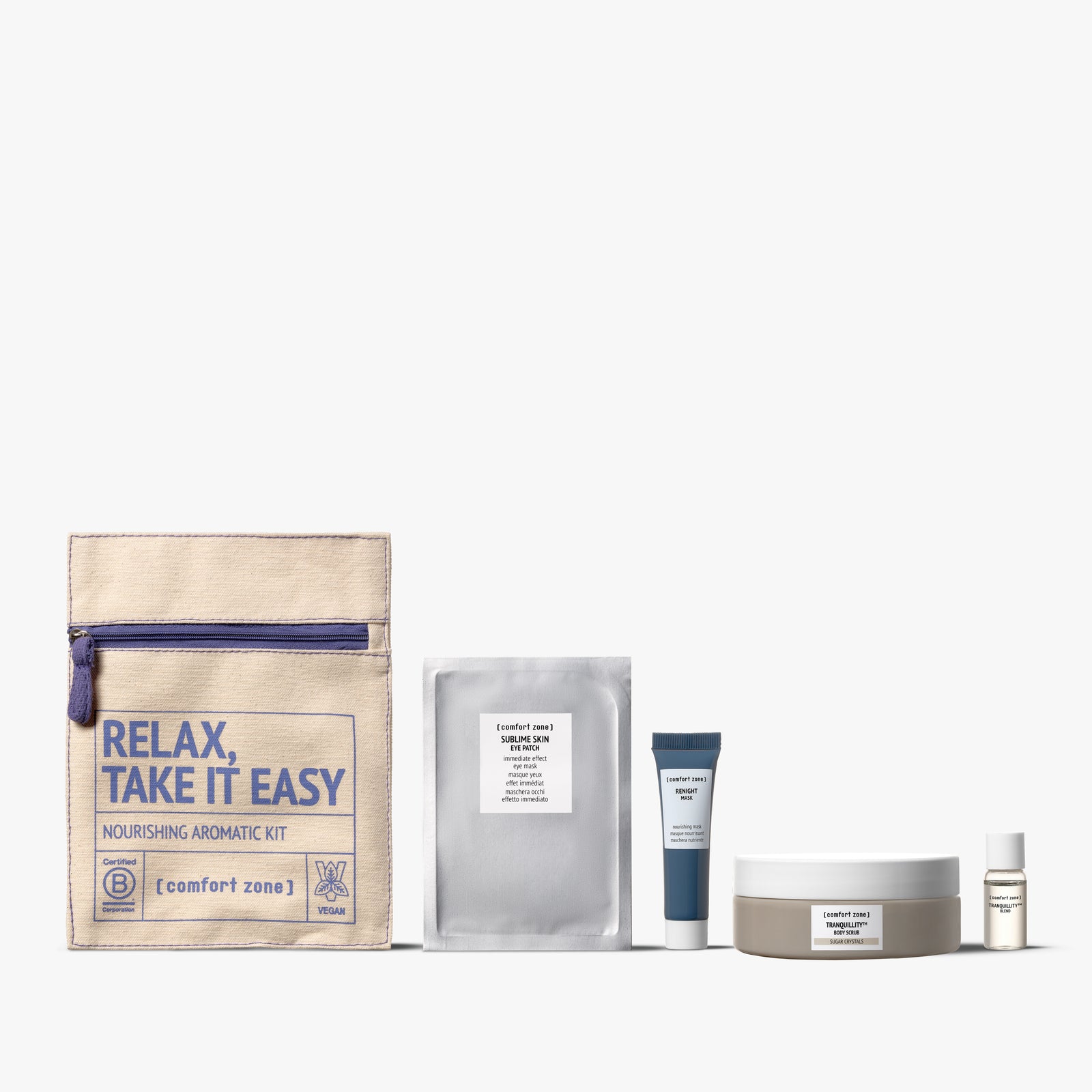 Comfort Zone: KIT Relax, Take It Easy Kit  nourishing aromatic kit -8004608530671
