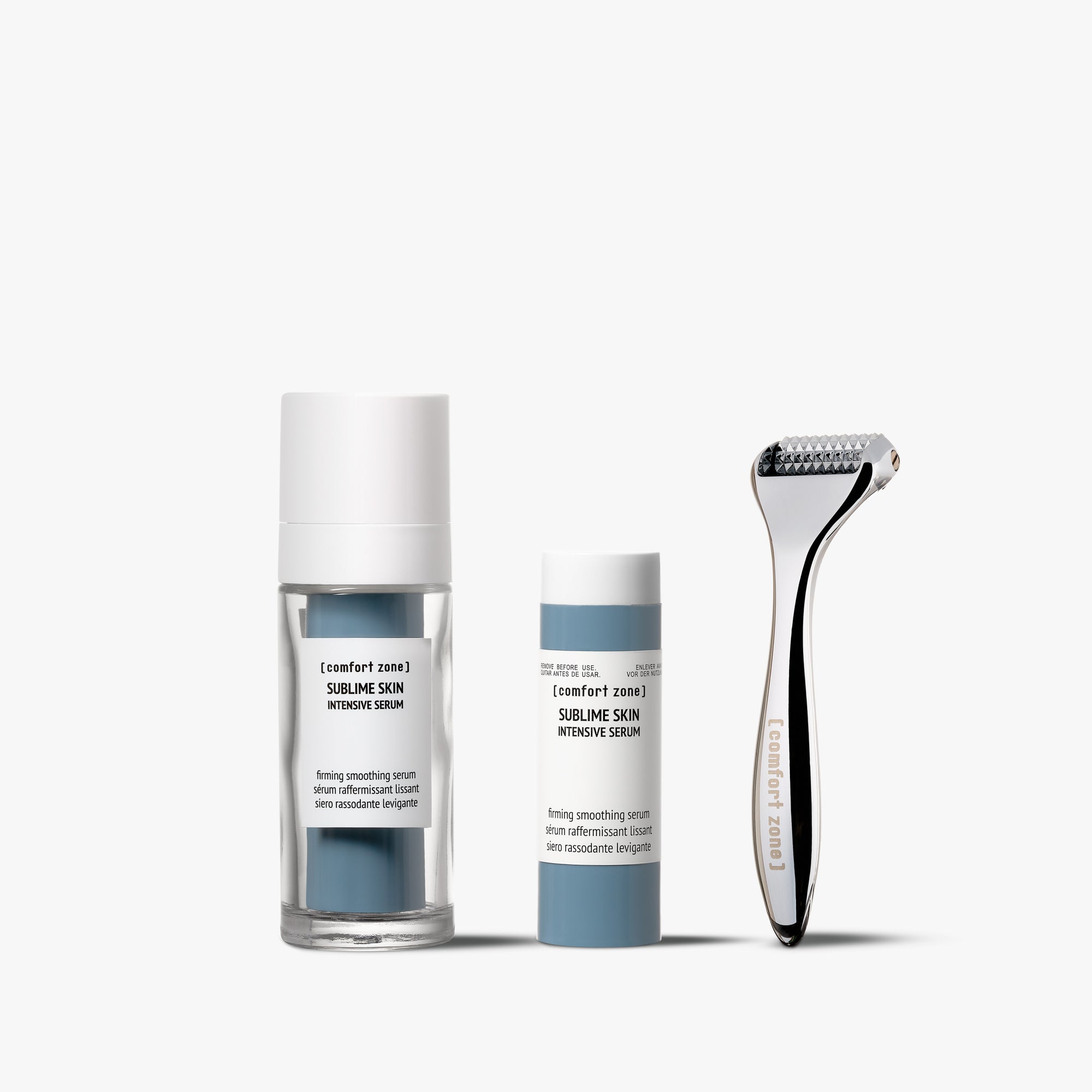 Comfort Zone: Kit Facial Roller Routine ANTI-AGING SERUM &amp; FACIAL ROLLER BUNDLE-BDSCUS00030
