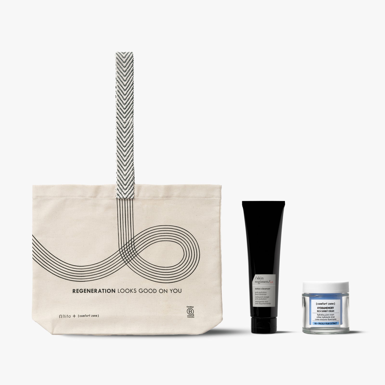 Comfort Zone: Kit Everyday Essentials Regenerative Bag  Limited-edition tote bag set -BSCGLB00038
