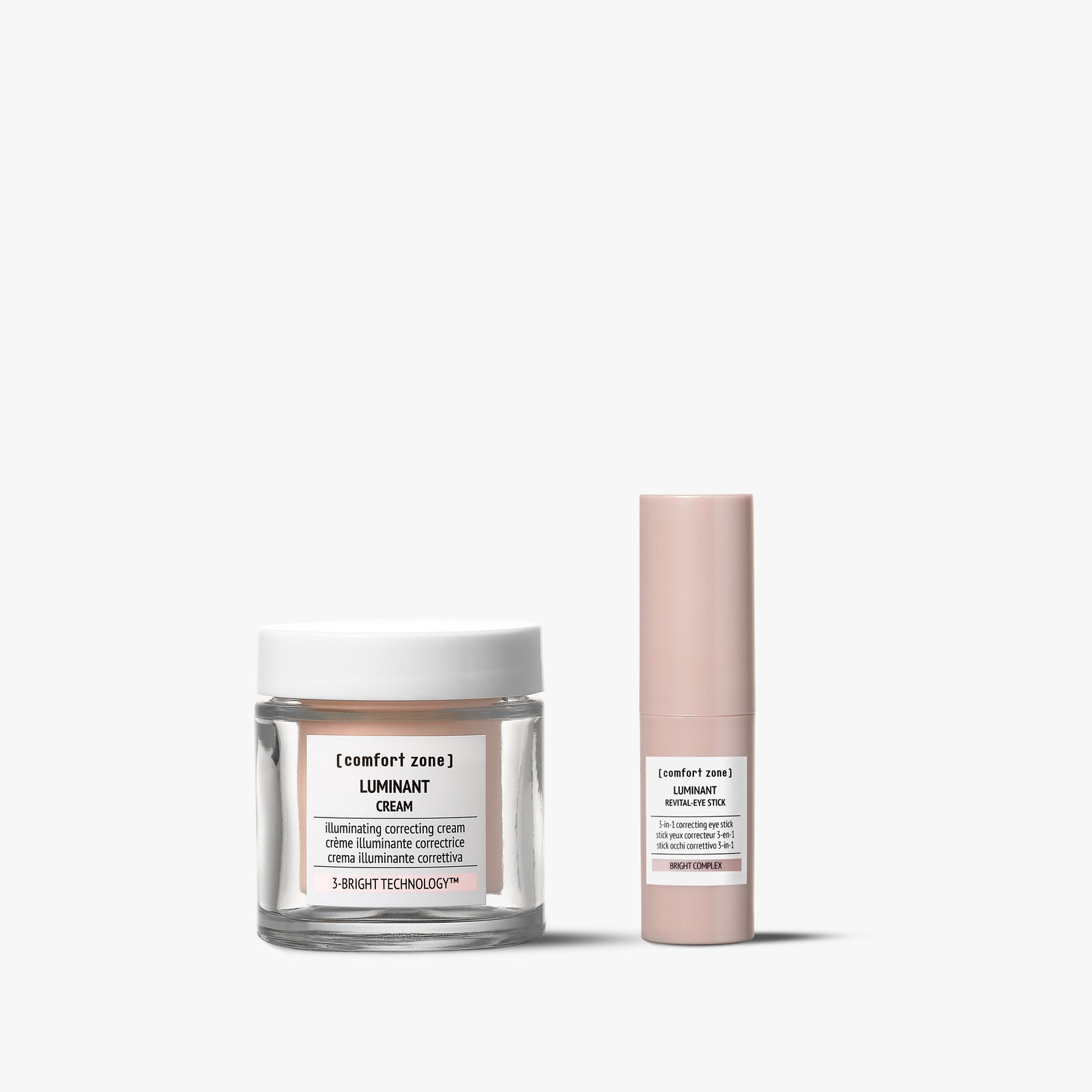 Comfort Zone: Kit Luminant Face &amp; Eye Duo  Brightening cream and eye stick -
