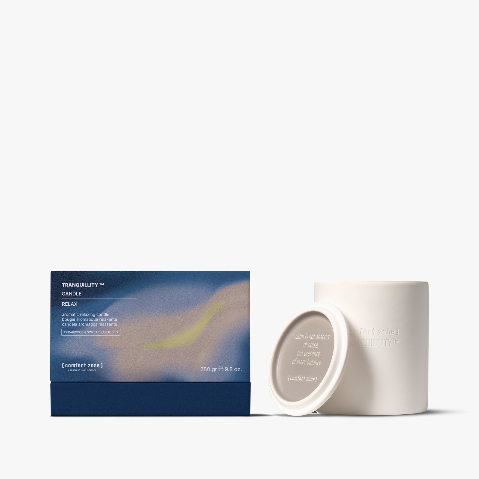 Comfort Zone: Holiday Gift Collection Tranquillity™ Candle  Aromatic relaxing candle -
