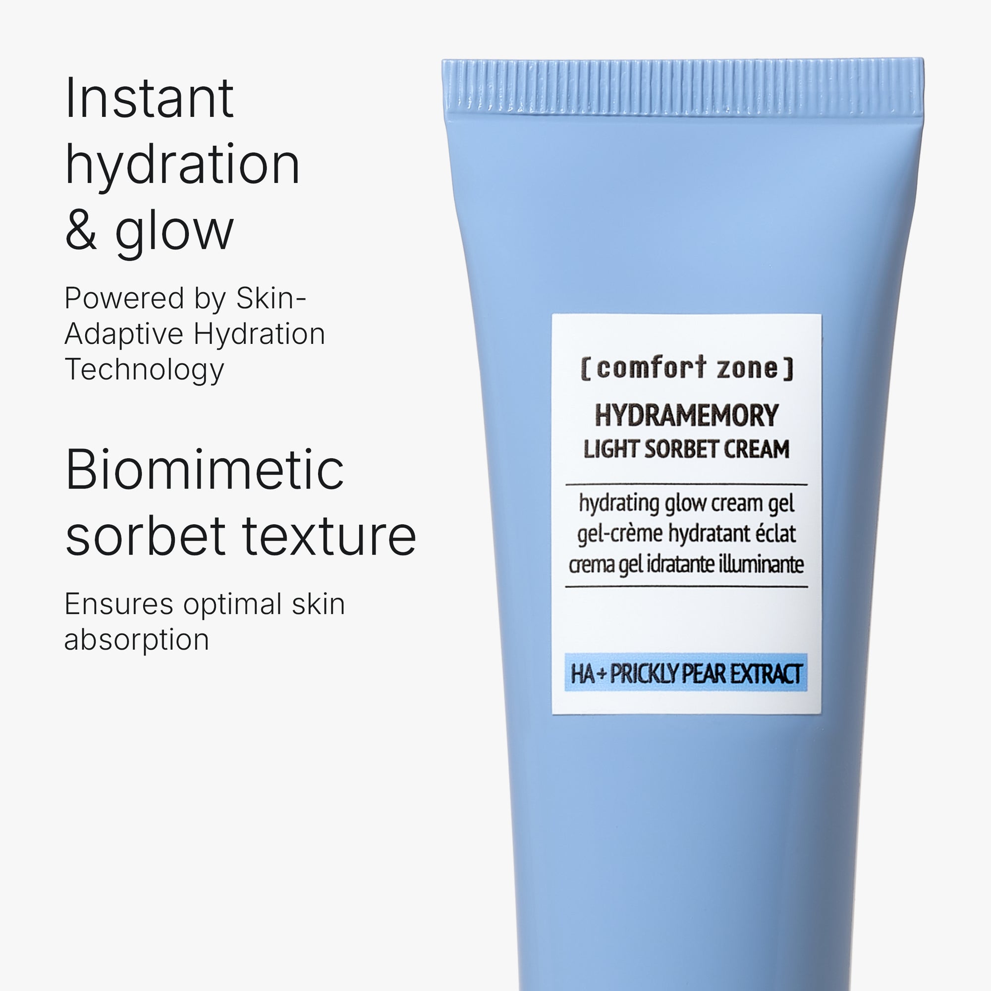 Comfort Zone: Hydramemory Light Sorbet Cream Hydrating glow cream gel-100x.jpg?v=1780666545
