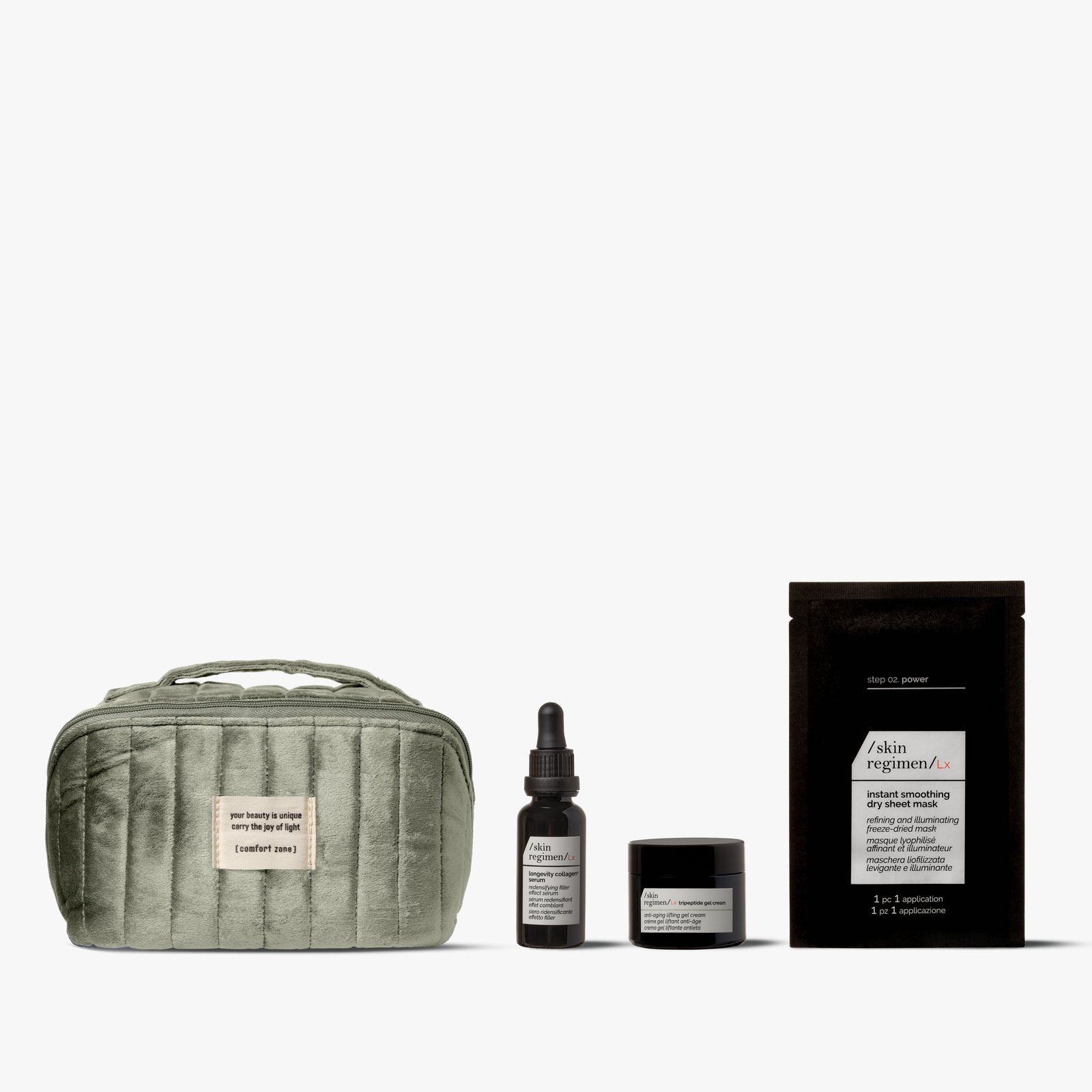 Comfort Zone: Kit The Skin Longevity Ritual  Lifting smoothing face kit -
