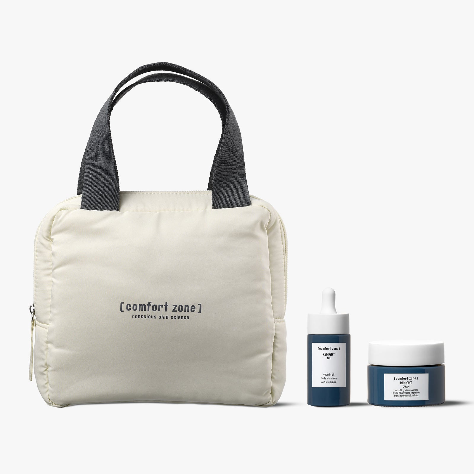 Comfort Zone:  Nourishing Overnight Bag  Overnight-ready routine -
