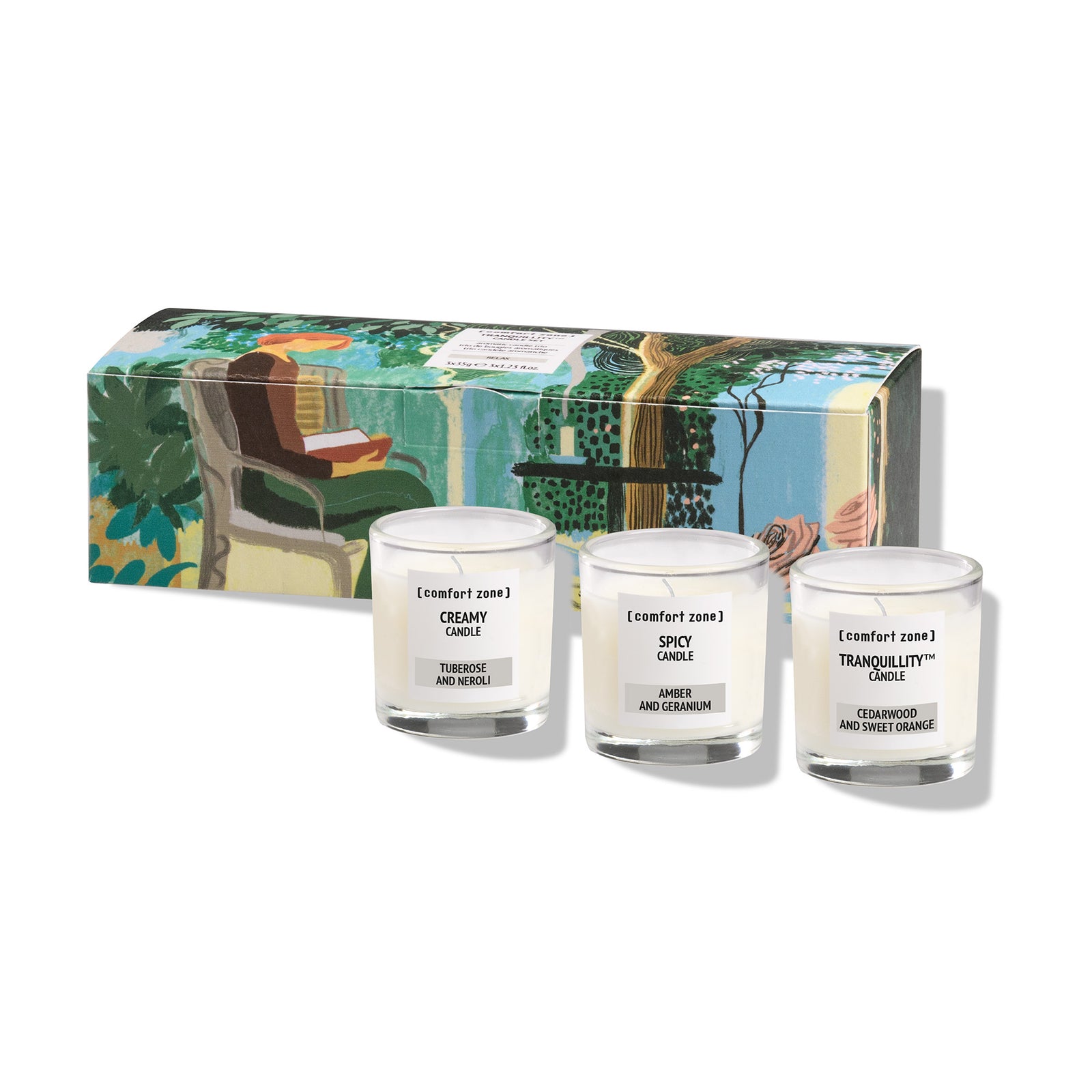 Comfort Zone: SET CANDLE SET <p>Limited-Edition Candle Trio Set</p>
-
