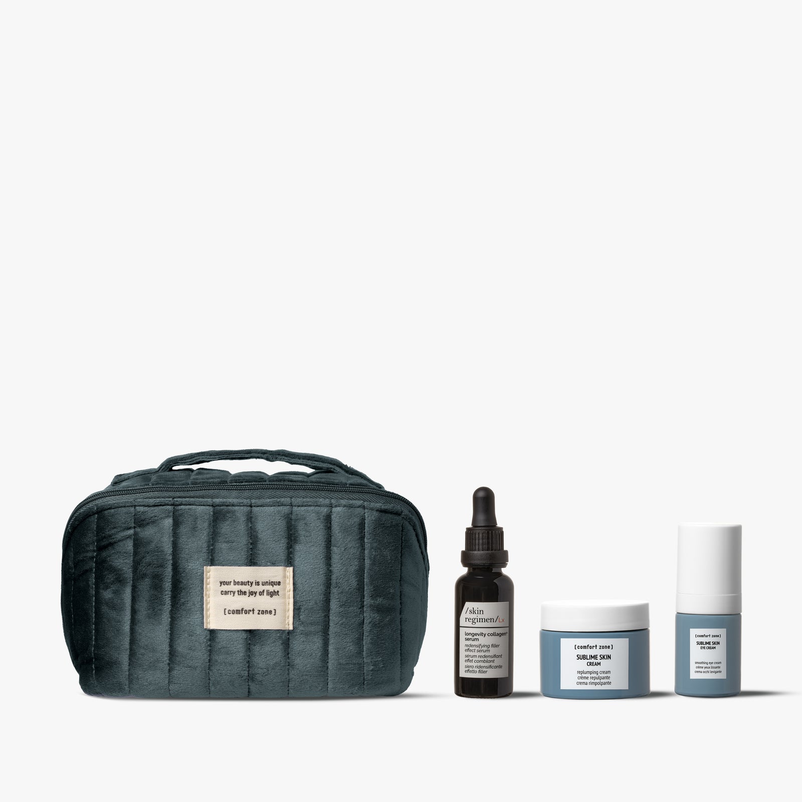 Comfort Zone: Kit The Timeless Beauty Ritual  Replumping filler-effect face kit -
