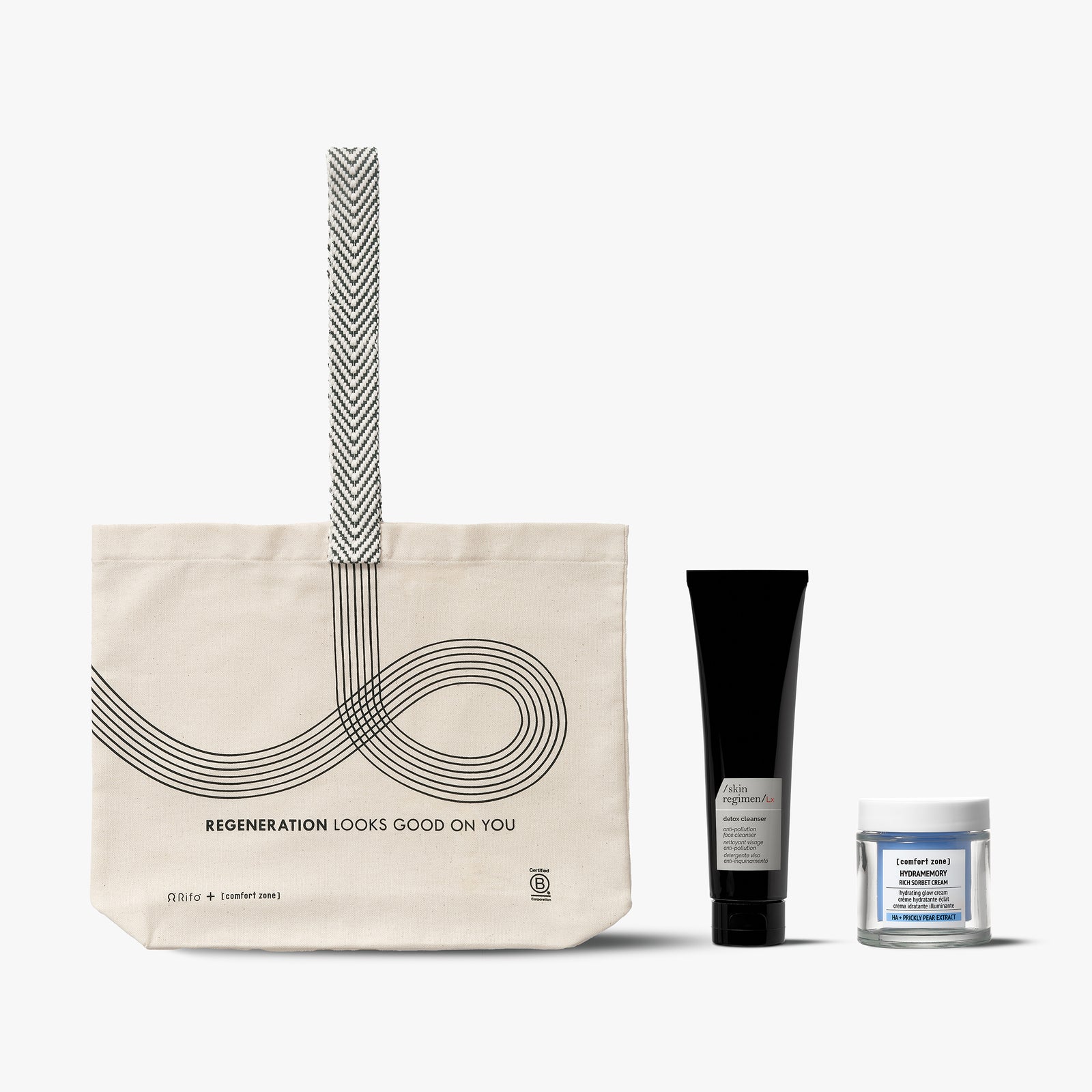 Comfort Zone: Kit Everyday Essentials Regenerative Bag  Limited-edition tote bag set -
