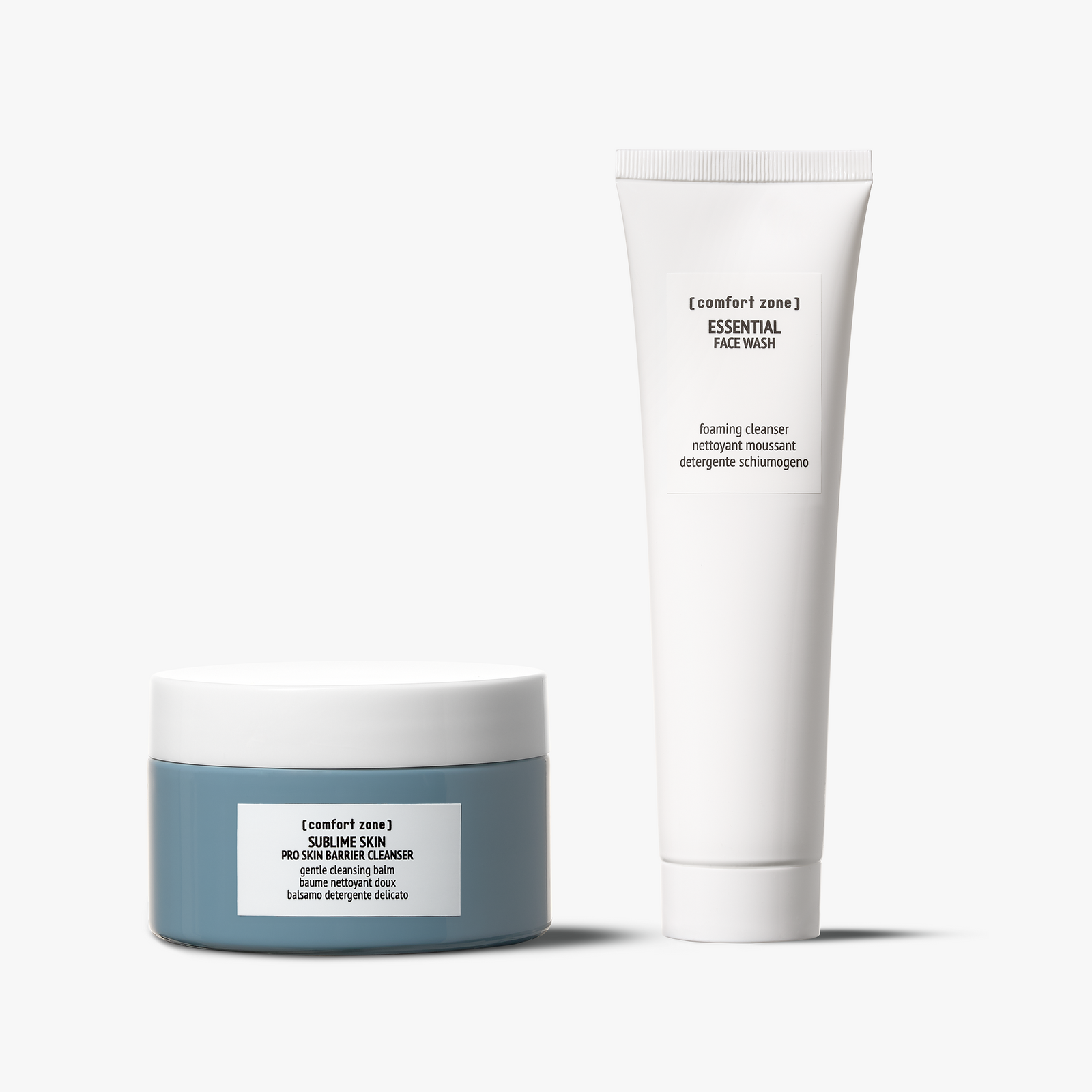 Comfort Zone:  Double Cleansing Duo  Gentle cleansing routine -
